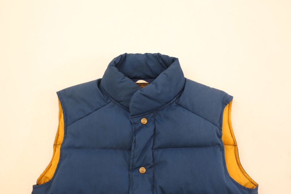 80s エディバウアー ダウンベスト Eddie Bauer Down Vest | Blue 80s エディバウアー ダウンベスト Eddie Bauer Down Vest | Blue