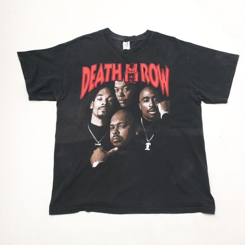 デス・ロウ レコード Tシャツ Death row records T-shirt | Blue デス・ロウ レコード Tシャツ Death row records T-shirt | Blue