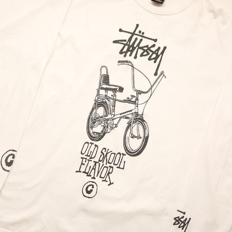 激レア OLD STUSSY BMX ロンT c-boy L 00s STUSSY ステューシー BMX ローライダー ヴィンテージ