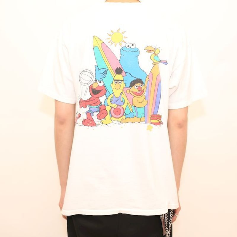 90sセサミストリート Tシャツ Sesame Street T-shirt# | Blue 90sセサミストリート Tシャツ Sesame Street T-shirt# | Blue