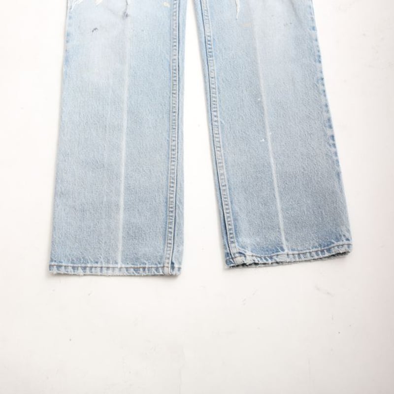 90's リーバイス 517 ダメージデニム ブーツカット MADE IN USA