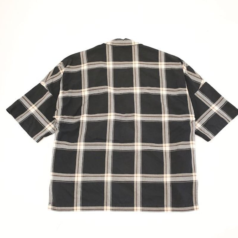 希少 SUNSEA サンシー リネン シルク混 半袖 開襟 シャツ チェック 2025年最新】SUNSEA 半袖シャツの人気アイテム - メルカリ