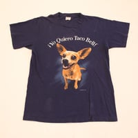 90s タコベル 犬 Tシャツ i Yo Quiero Taco Bell  T-shirt
