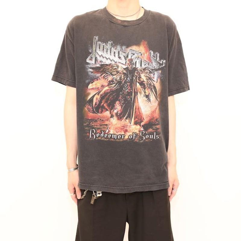ジューダス・プリースト バンドＴシャツ Judas Priest T-shirt # | Blue