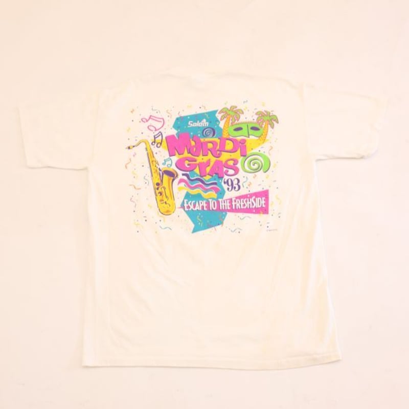 90s セーラム Tシャツ Salem Pocket T-Shirt | Blue