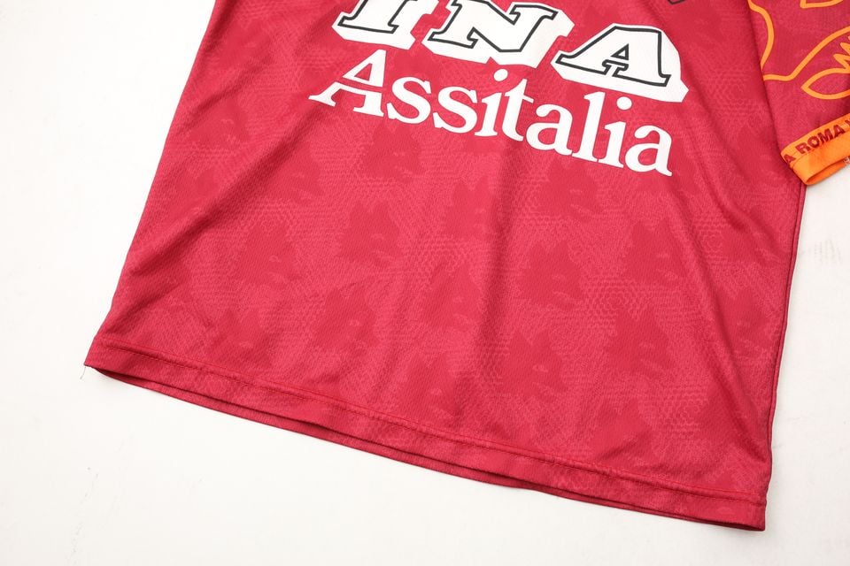 ASローマ 99-00 ナカタ #8 フットボール ゲームシャツ AS Roma ASローマ 99-00 ナカタ #8 フットボール ゲームシャツ AS Roma