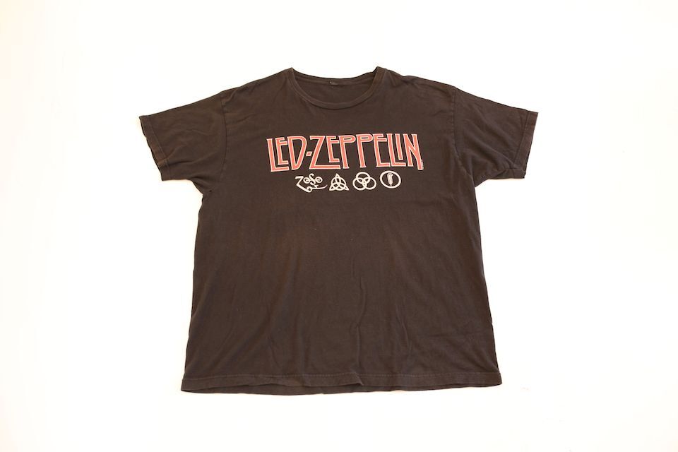 レッドツェッペリン バンドTシャツ Led Zeppelin T-shirt# | Blue レッドツェッペリン バンドTシャツ Led Zeppelin T-shirt# | Blue