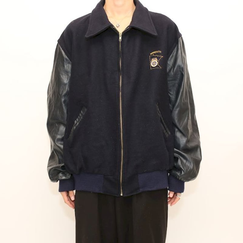 ホロウェイ スタジャン Holloway Vintage Varsity Jacket ホロウェイ スタジャン Holloway Vintage Varsity Jacket