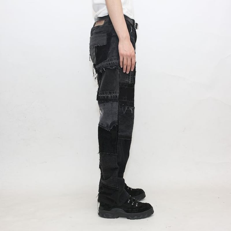 リーバイス パッチワーク リメイク デニムパンツ Levi's リーバイス パッチワーク リメイク デニムパンツ Levi's