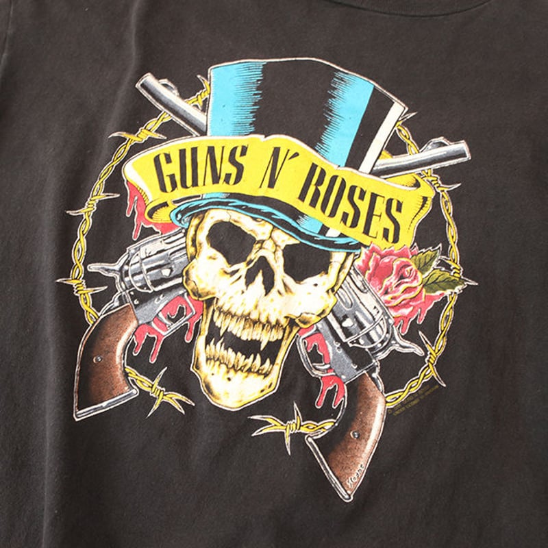 GUNS N ROSES GET IN THE RINGガンズローゼズTシャツ Vintage 1991-1992 Guns N Roses Get in the Ring Tour T-shirt