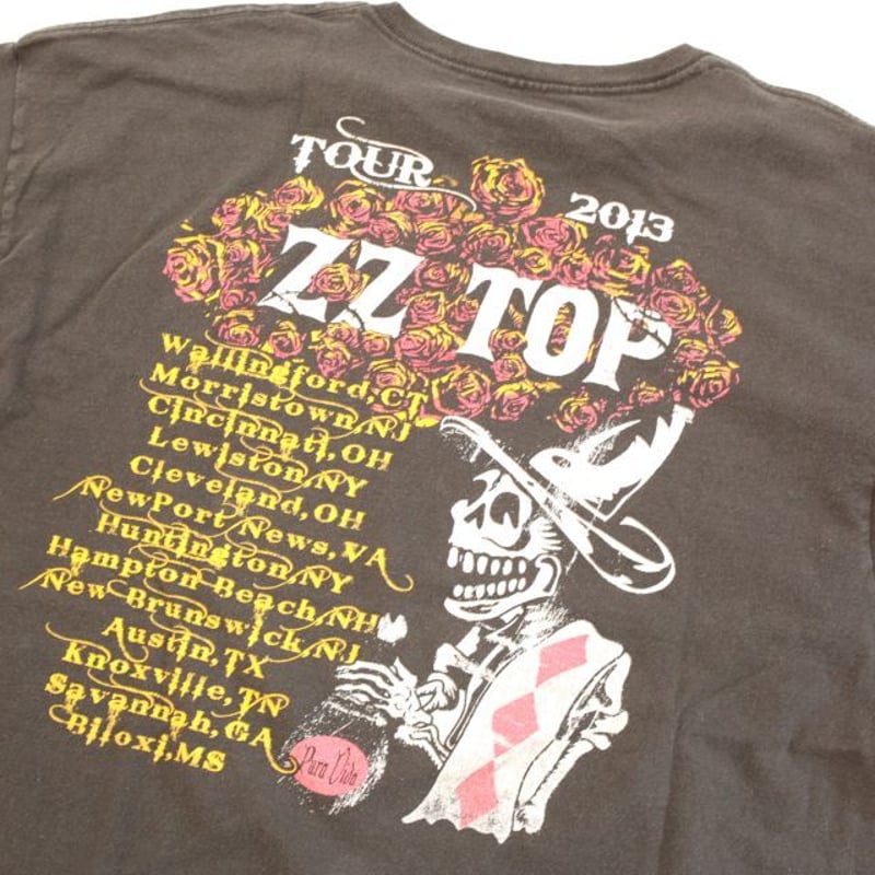 ZZ TOP 13 グラフィックT ZZ Top ZZ・トップ/NY,USA 2024 Complete