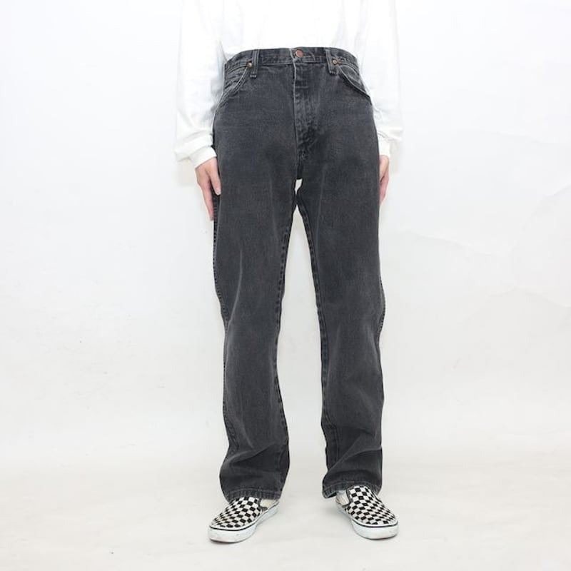 ラングラー ブラックデニムパンツ Wrangler Black Denim Pants ラングラー ブラックデニムパンツ Wrangler Black Denim Pants