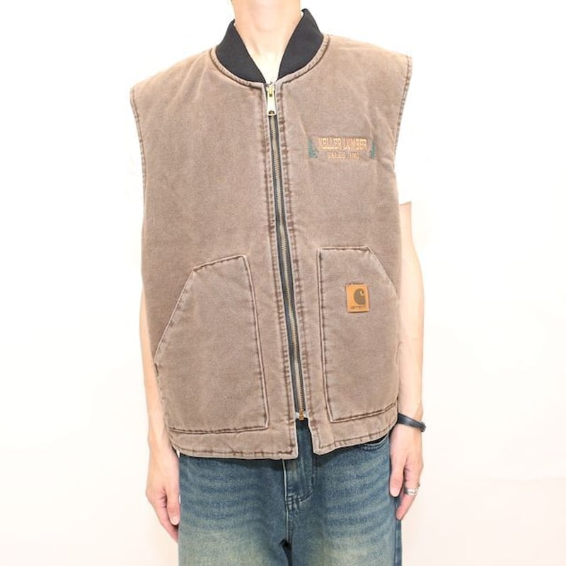 カーハート ダックベスト Carhartt Duck Vest # | Blue