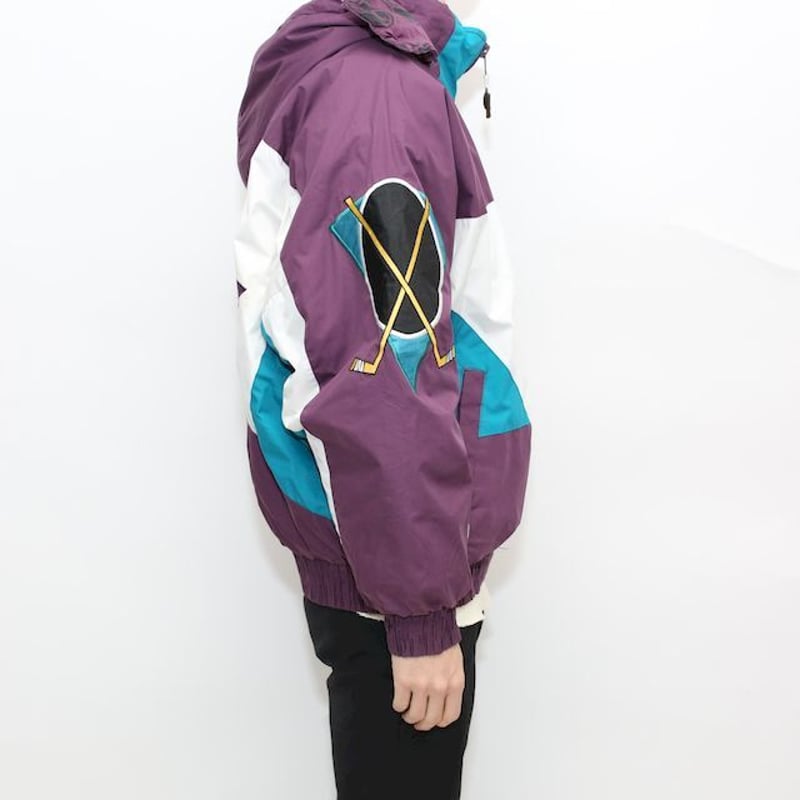 Mighty Ducks Hooded Nylon Jacket | Blue 