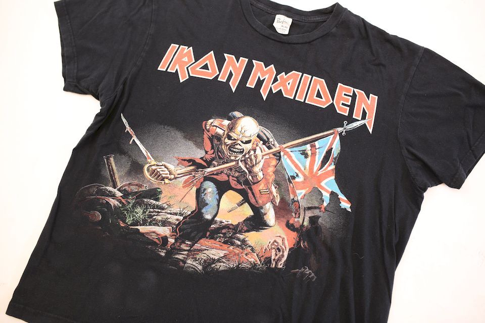 アイアンメイデン バンドＴシャツ Iron Maiden T-shirt # | Blue