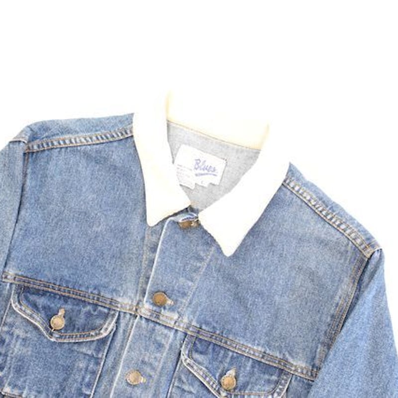 Weathered blues sales denim jacket