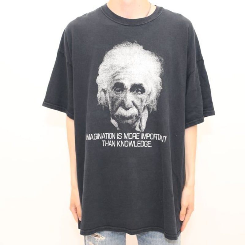 Oblada オブラダ EINSTEIN TEE アインシュタインプリントTシャツ  