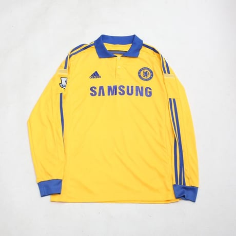 アディダス チェルシー アウェイ フットボール 長袖 ゲームシャツ Adidas Chelsea Away Football Game L/S Shirt#