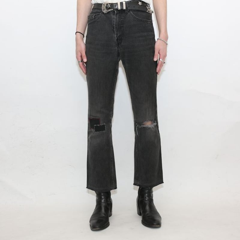 90's リーバイス 517 ブーツカット ブラックデニムパンツ Levi's 90's リーバイス 517 ブーツカット ブラックデニムパンツ Levi's