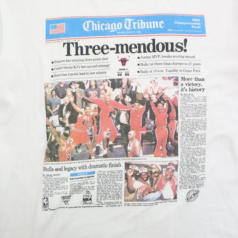 90's シカゴ・ブルズ ワールドチャンピオン Tシャツ Bulls T 90's シカゴ・ブルズ ワールドチャンピオン Tシャツ Bulls T