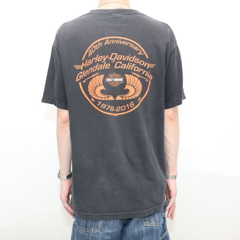 ハーレー ダビッドソン Tシャツ Harley Davidson T-shirt | Blue