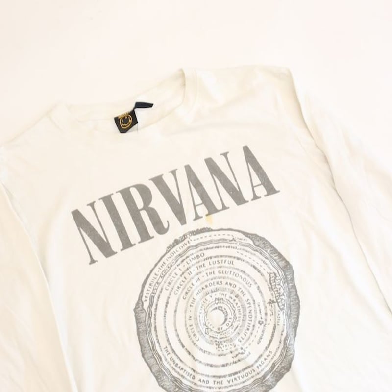 ニルバーナ バンドTシャツ ロンT NIrvana L/S T-Shirt | Blue