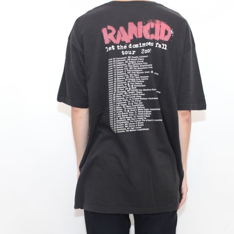 RANCID ランシド 90’s ヴィンテージ ロンT USA製 90s vintage RANCID 袖プリ入りロンT パンク メロコア