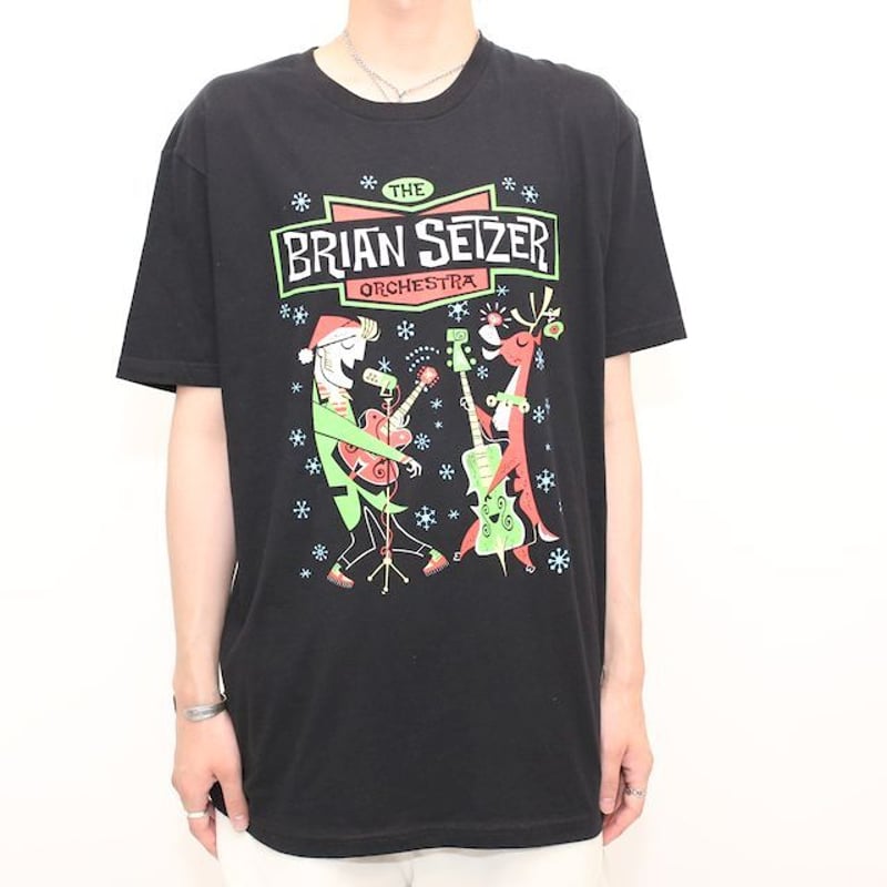 ブライアン セッツァー オーケストラ Tシャツ The Brian Setzer ブライアン セッツァー オーケストラ Tシャツ The Brian Setzer