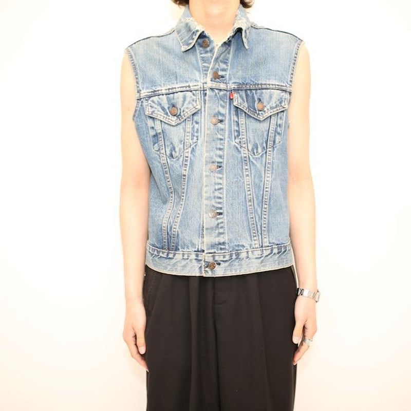 リーバイス デニムベスト Levi's Denim Cutoff Jacket# | Blue