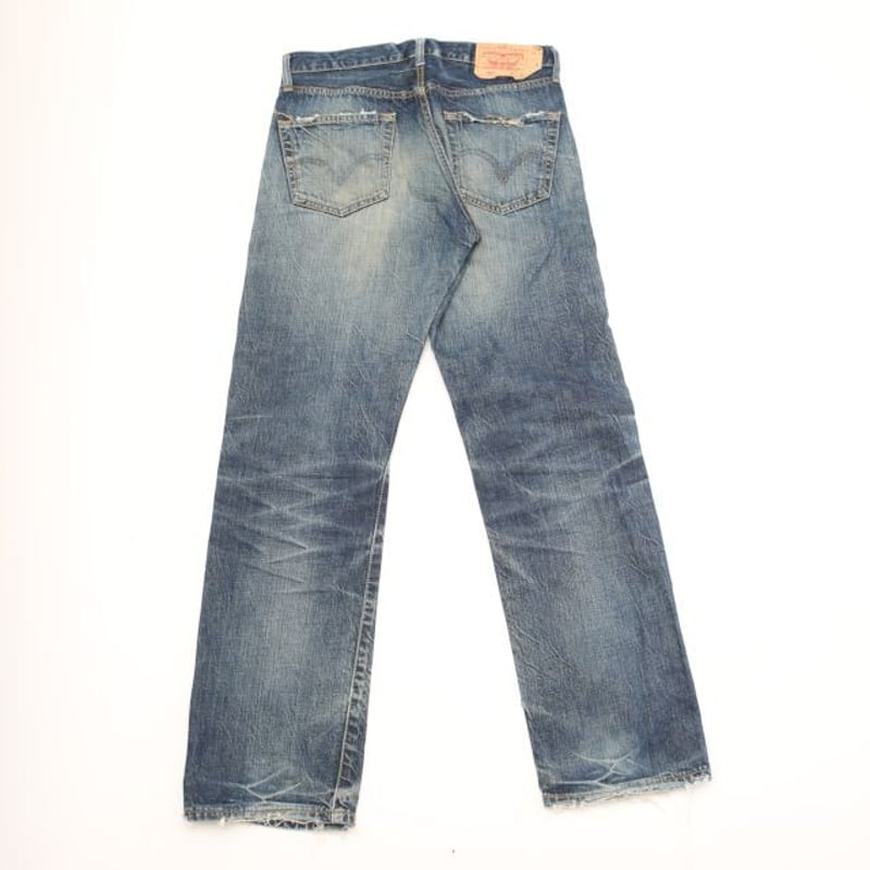 ダメージデニム リーバイス クラッシュデニム リーバイス501 クラッシュデニム Levi's 501 Damage | Blue