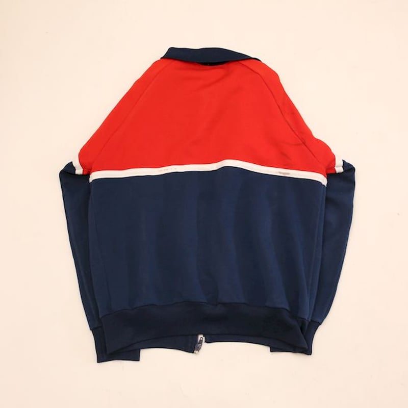 80's アディダス トラックジャケット Adidas Track Jacket# | Blue