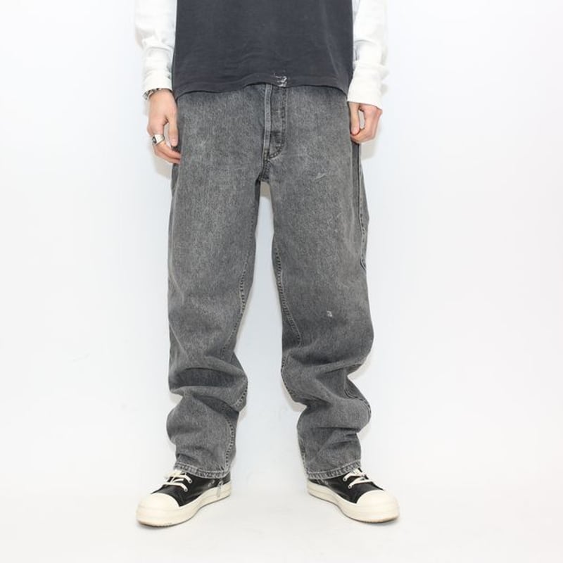 Levi's Silver Tab Loose Black Denim Pants | Blue Levi's Silver Tab Loose Black Denim Pants | Blue