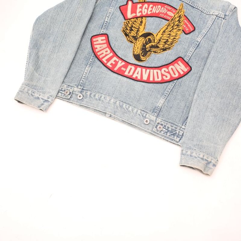 90's ハーレーダビッドソン デニムジャケット Harley Davidson 90's ハーレーダビッドソン デニムジャケット Harley Davidson