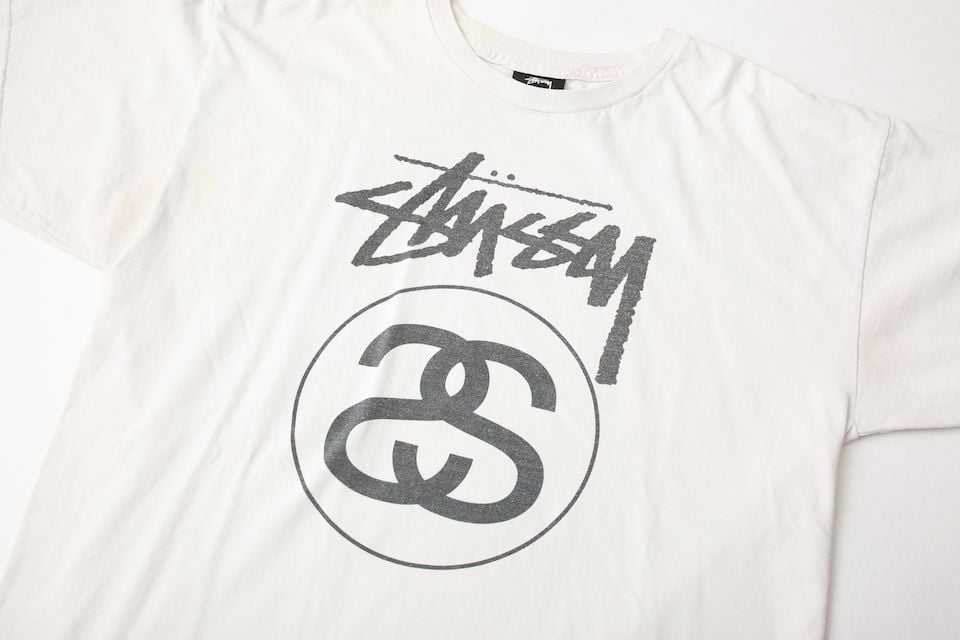 ステューシー シャネルロゴ Tシャツ Stussy Logo T-shirt | Blue