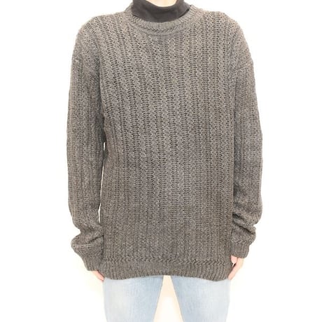 ローゲージ コットン ニット セーター Cotton Knit Sweater