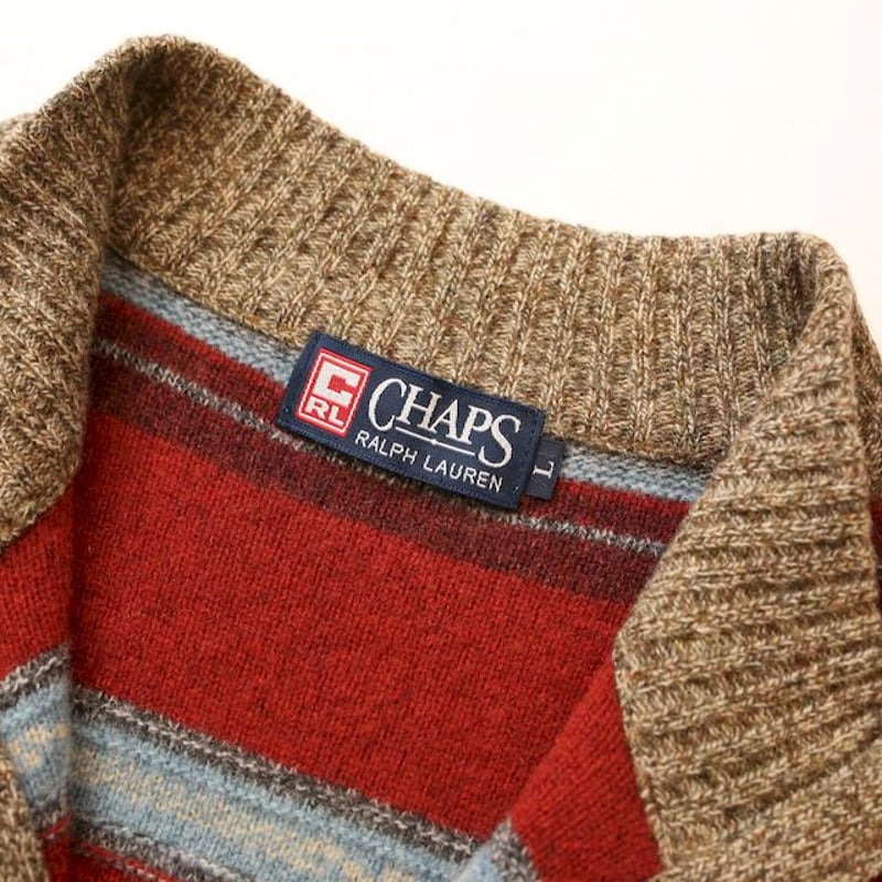 チャップス ラルフローレン ハーフジップ ニット セーター Chaps Ralph チャップス ラルフローレン ハーフジップ ニット セーター Chaps Ralph