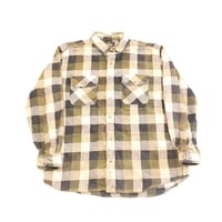 バッファローチェック ヘビーネルシャツ  Checkered Heavy Flannel L/S Shirt#