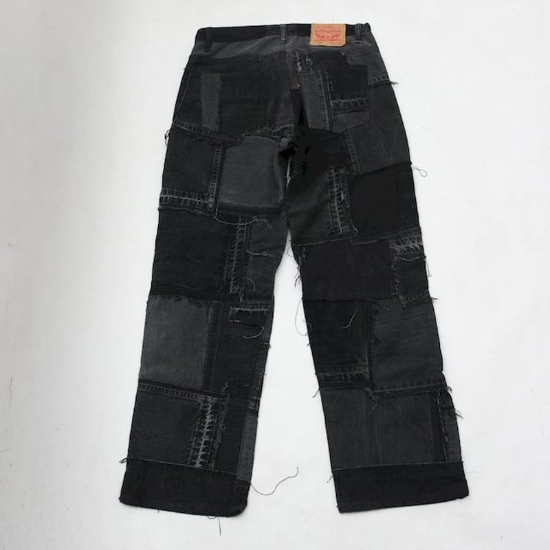 リーバイス パッチワーク リメイク デニムパンツ Levi's リーバイス パッチワーク リメイク デニムパンツ Levi's
