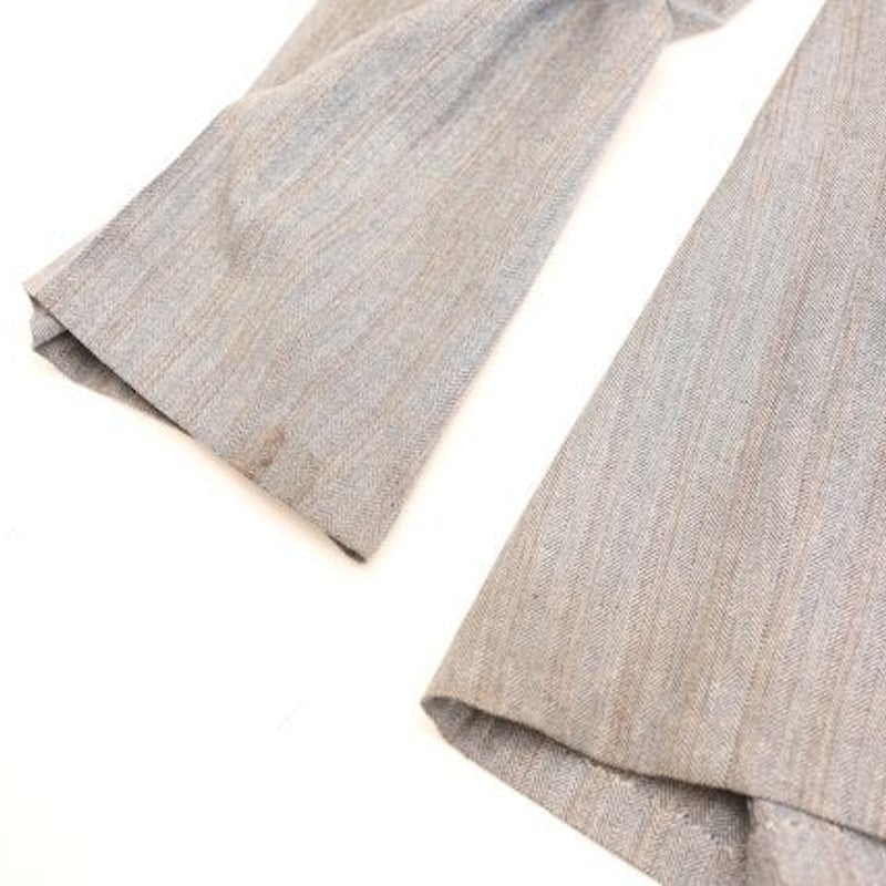 70's ヘリンボーン フレアスラックスパンツ Herringbone Twill flare...