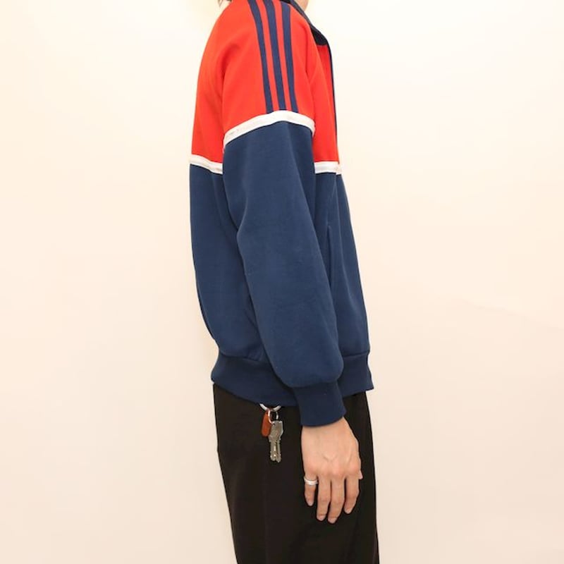 80's アディダス トラックジャケット Adidas Track Jacket# | Blue 80's アディダス トラックジャケット Adidas Track Jacket# | Blue