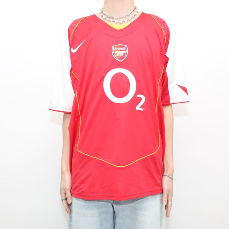 ナイキ アーセナル 04-05 #14 フットボール ゲームシャツ Nike ナイキ アーセナル 04-05 #14 フットボール ゲームシャツ Nike