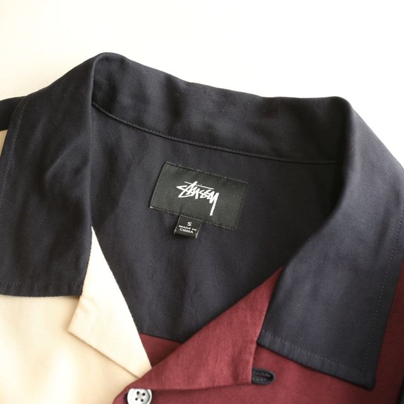 Stussy×CPFM レーヨンシャツ Stussy-x-CPFM-Sport-L-S-T-