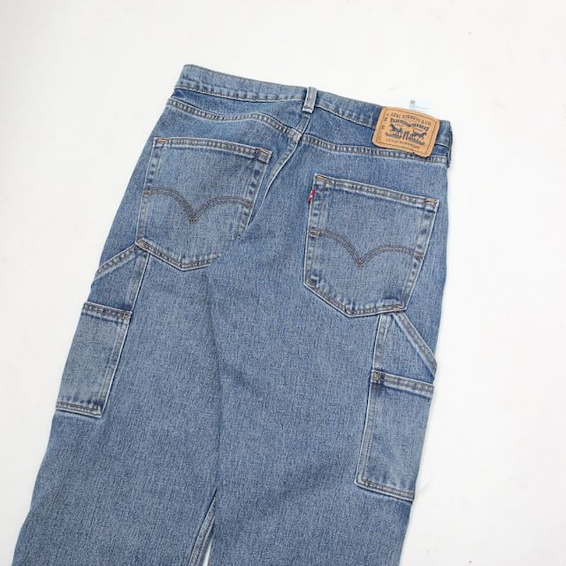 LEVI'S 565 ダブルニー デニムペインターパンツ W32L30 中古・古着通販】LEVI'S WORKWEAR (リーバイスワークウェア) 565