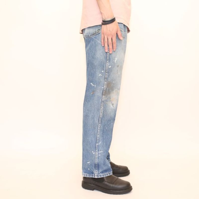 ラスラー ペイント デニムパンツ Rustler Paint Denim Pants | Blue ラスラー ペイント デニムパンツ Rustler Paint Denim Pants | Blue