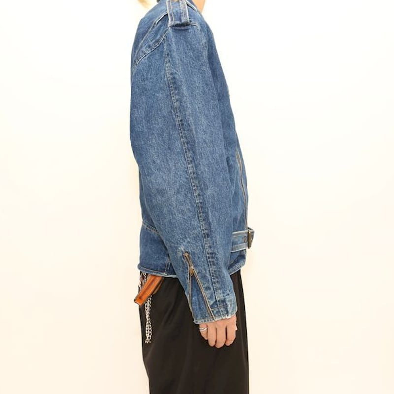 ゲス デニム ライダースジャケット GUESS Riders Jacket # | Blue ゲス デニム ライダースジャケット GUESS Riders Jacket # | Blue