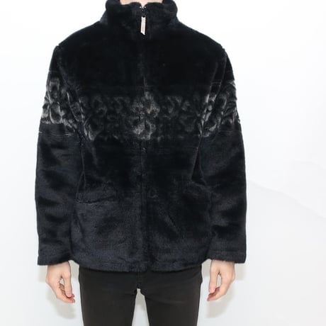 ジャケット・アウター 00s fake far jacket 00s fake leather fur jacket