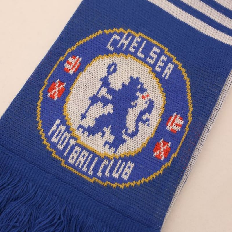 チェルシーFC ニット マフラー Chelsea FC Muffler# | Blue