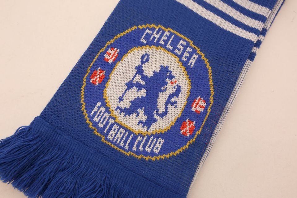 チェルシーFC ニット マフラー Chelsea FC Muffler# | Blue