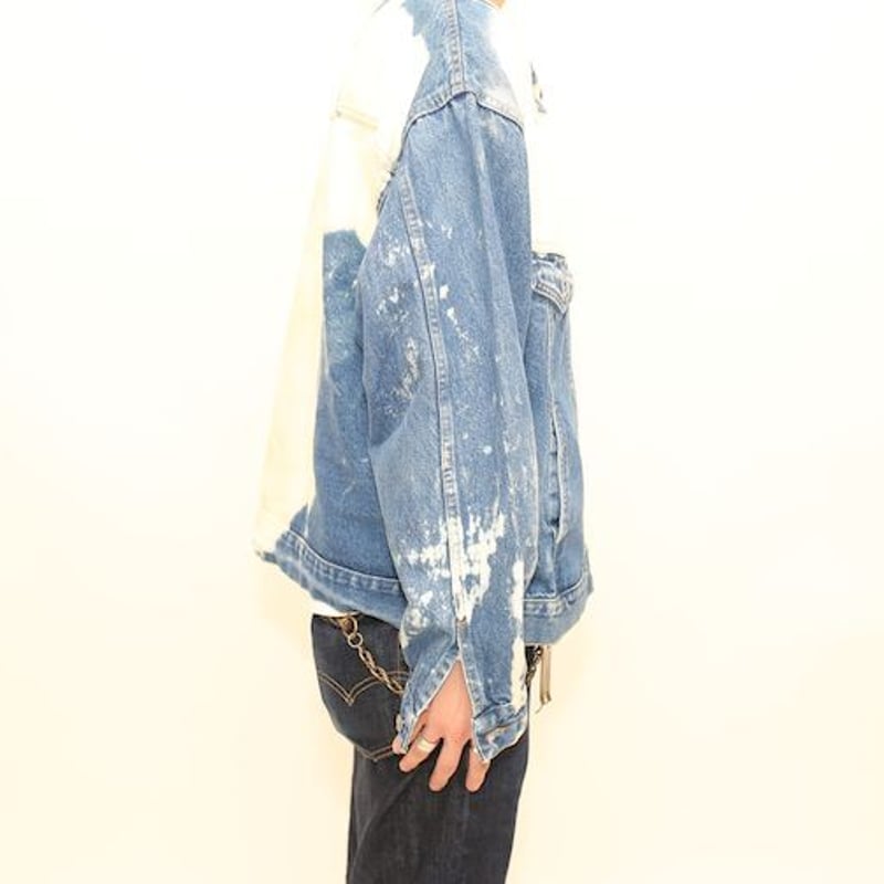 ハードブリーチ デニムジャケット Denim Jacket# | Blue