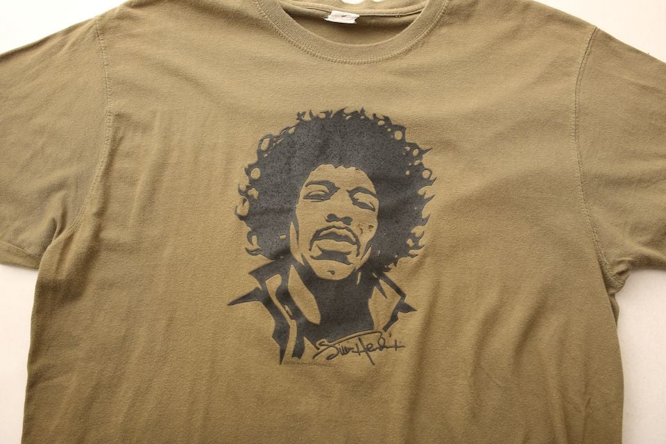 ジミヘンドリックス バンドTシャツ Jimi Hendrix T-shirt # | Blue